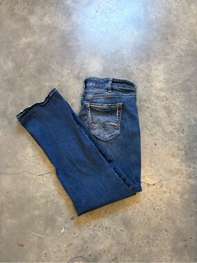 Woman’s Silver Jeans